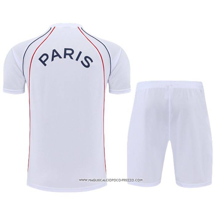 Tuta da Track
 Paris Saint-Germain Jordan 2022-23 Manica Corta
 Bianco
 - Pantaloncini
